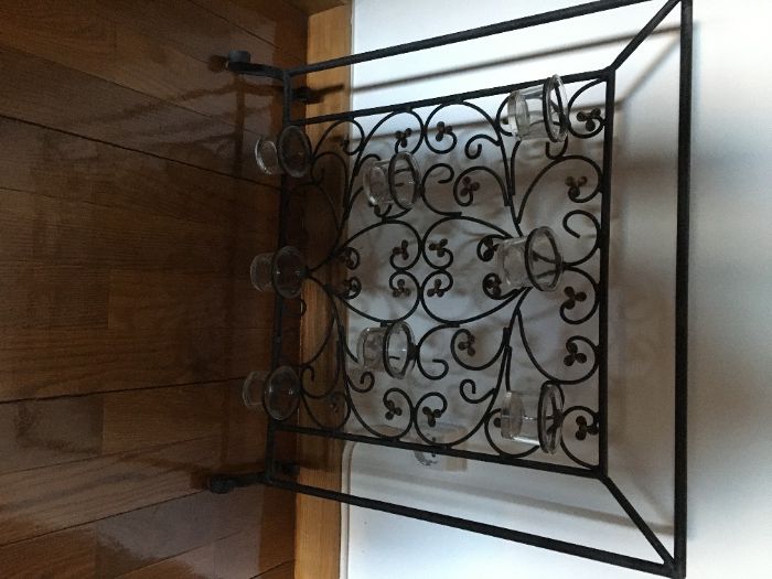 Tapa lareiras com castiçais