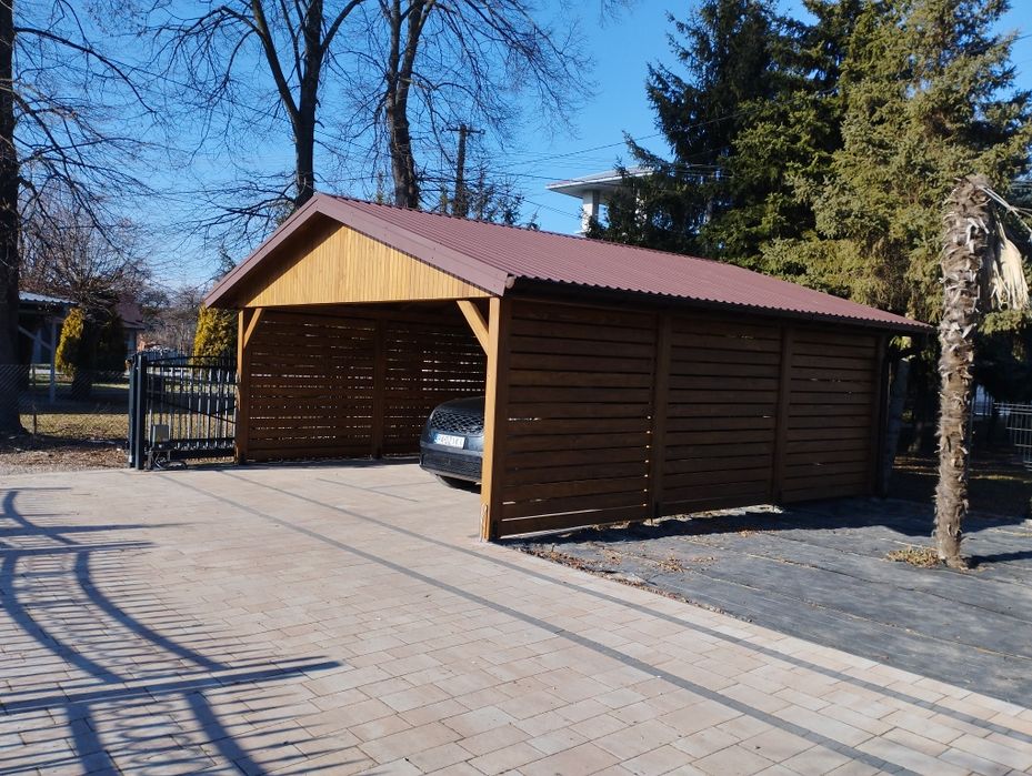 Wiaty garażowe, altany ogrodowe