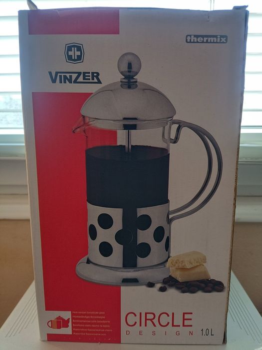 Френч-пресс Vinzer -89350  объем 1 литр