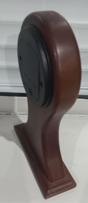 Relógio vintage de mesa, com alarme, quartzo, marca Vidal