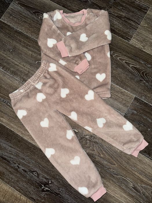 Пижама махровая теплая