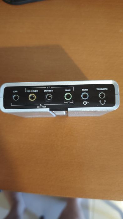 Placa de Som Externa Sweex 5.1 - 7.1