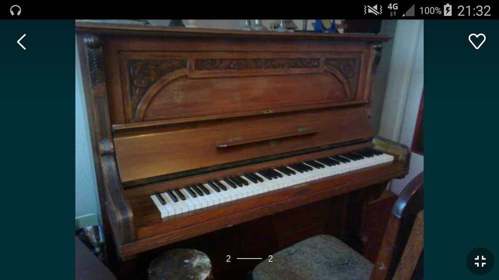 Pianino zabytkowe