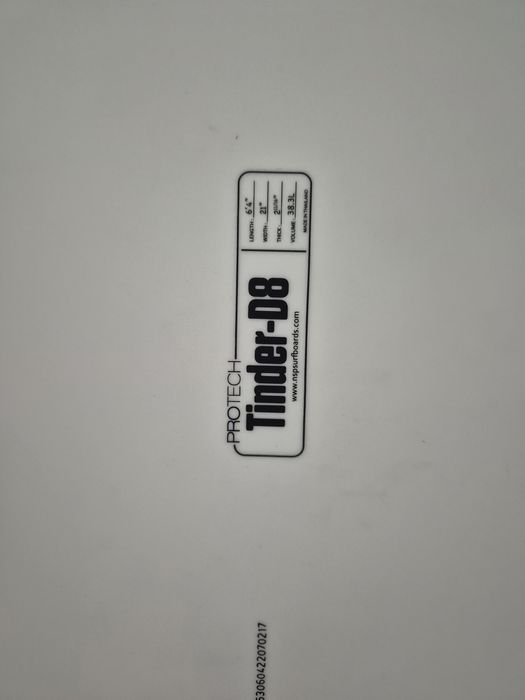 Prancha de surf 6.4 - NSP Protech Tinder D-8 | 38 L (comprada 2024)
