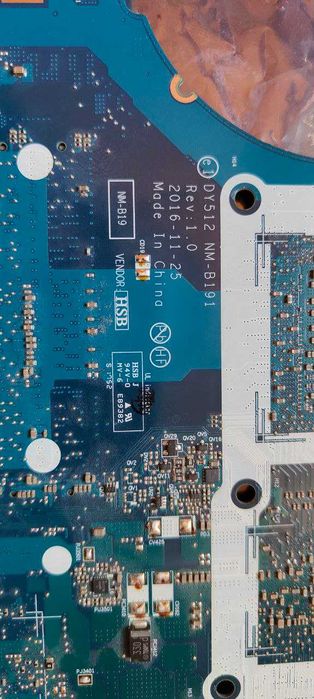 Материнська плата DY512 NM-B191 rev 1.0 для ноутбука Lenovo Y520-15I