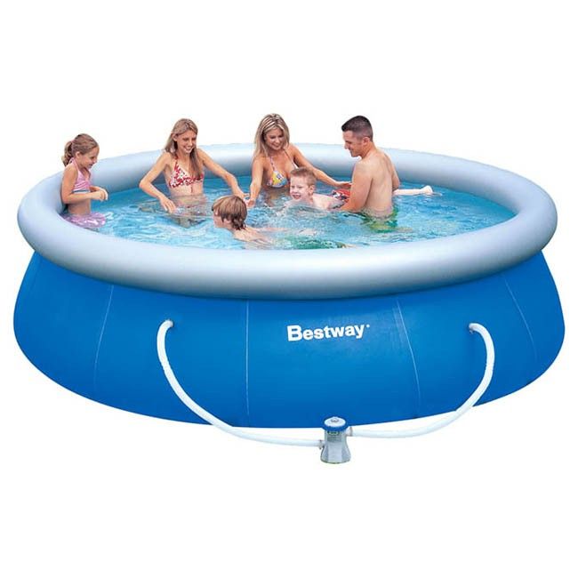 Basen rozporowy 396x84cm. z pompą .Bestway