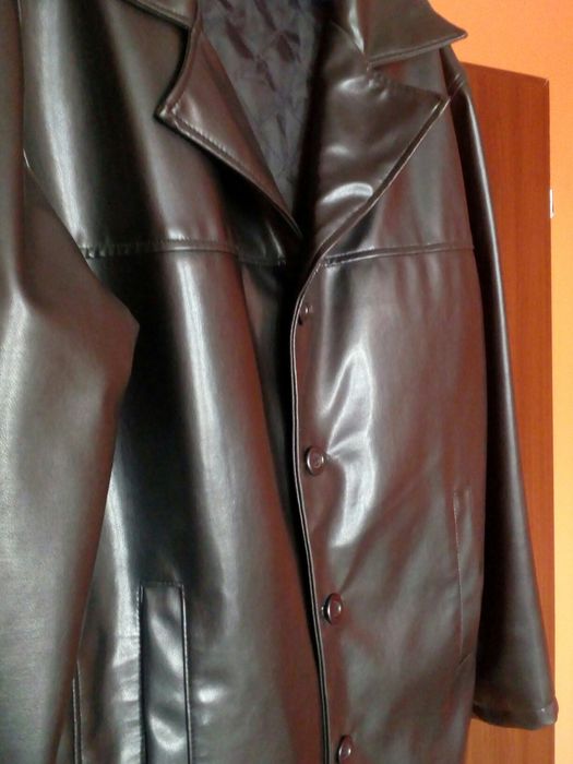 Kurtka skórzana męska