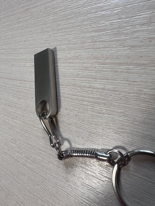 USB флешка 1TB 1000GB металева срібляста флеш картка для ПК ноутбука ігрової приставки і тд