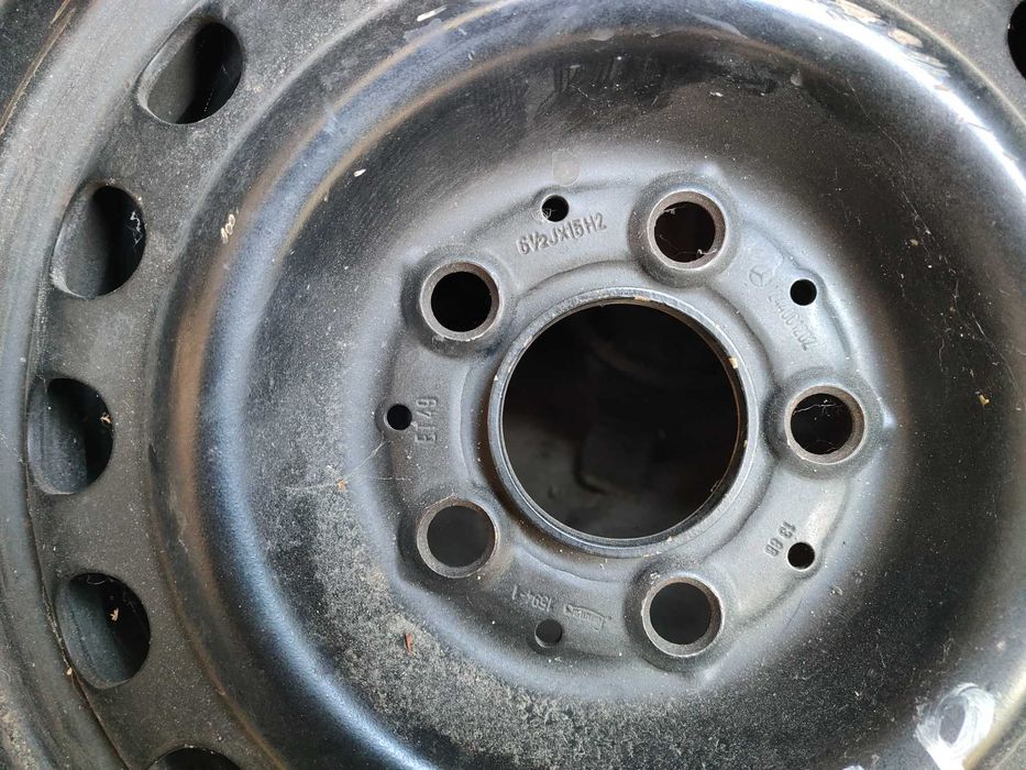 2 koła + 4 kołpaki mercedes w124