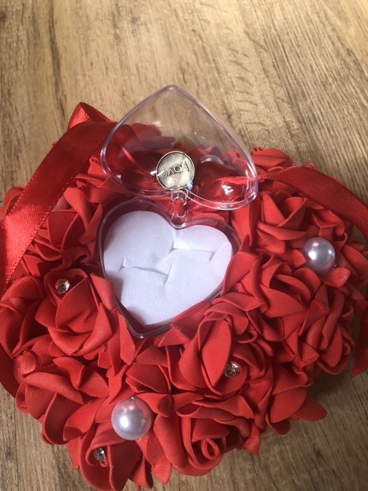 Pudełko na obrączki,do ślubu