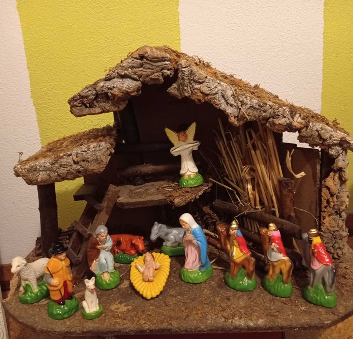 Estábulo para presépio de Natal