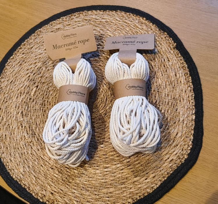 Sznurek do makramy 2 szt.