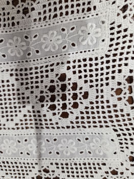 2 naperons  em renda croché