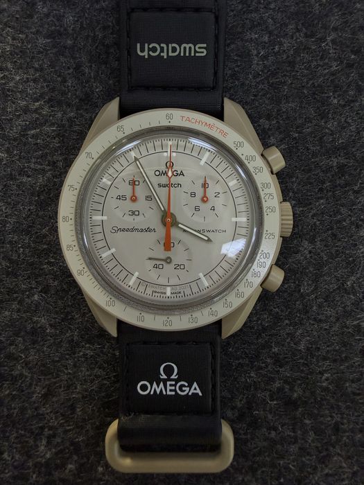 Часы, Годинник Swatch x Omega Bioceramic MoonSwatch Mission to Jupiter