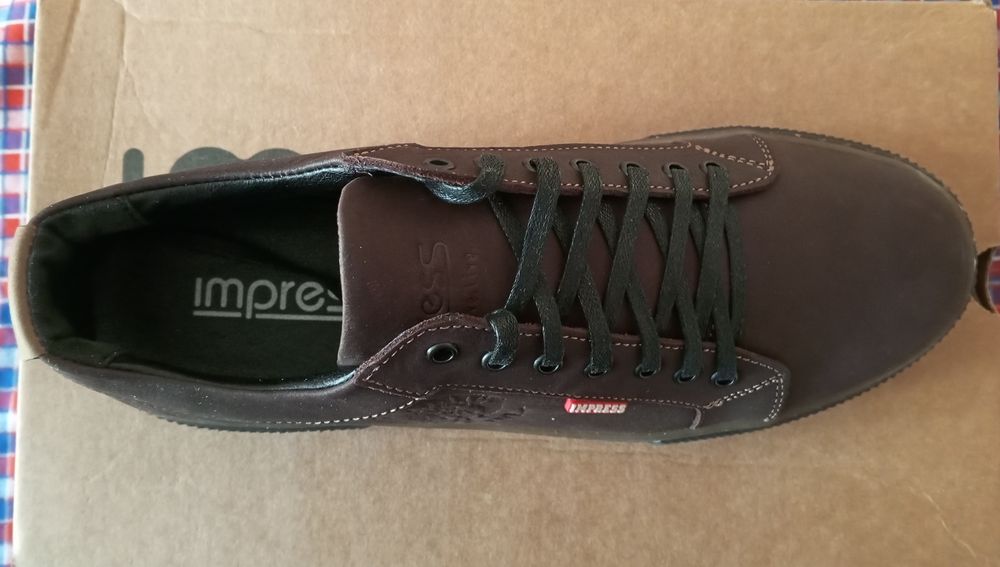 Туфли-   мокасины кожаные