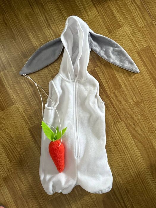 Костюм зайчика з морквинкою р.80
