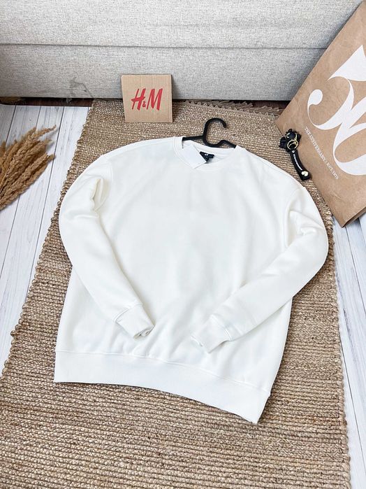 Чоловічий світшот на флісі вільного крою H&M - Святкові знижки