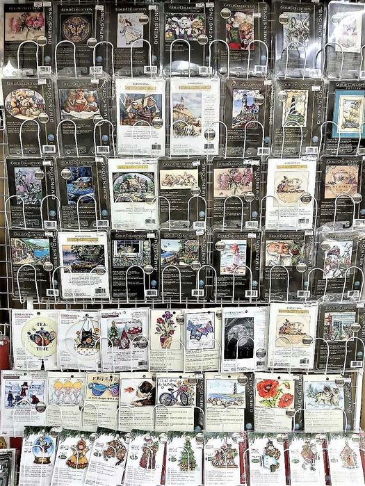 Вишивання Dimensions Permin Anchor Merejka. Будинок торгiлi 1-поверх.