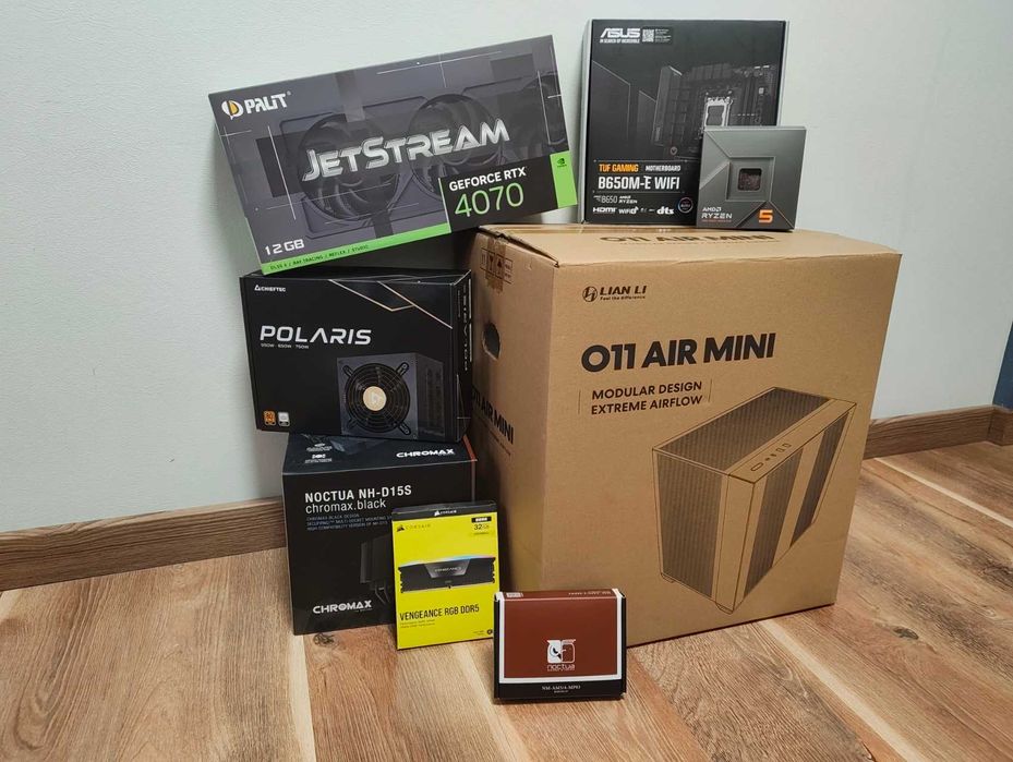 Персональний комп'ютер rtx 4070/ryzen 5 7600/32gb ddr5 5600/1tb m2 ssd