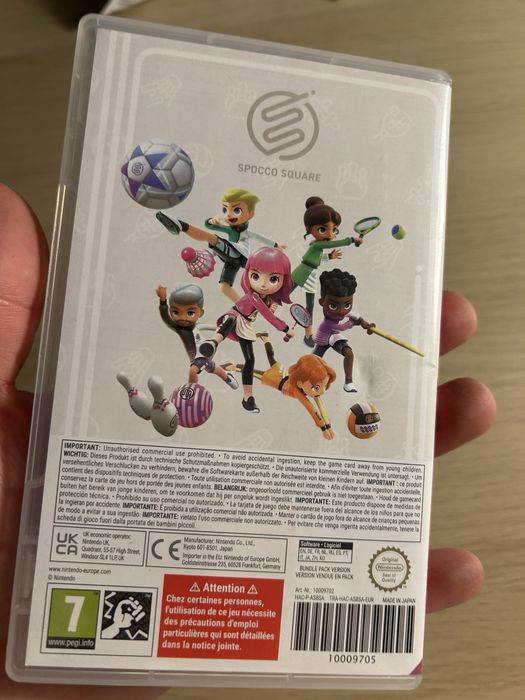 Nintendo switch sports