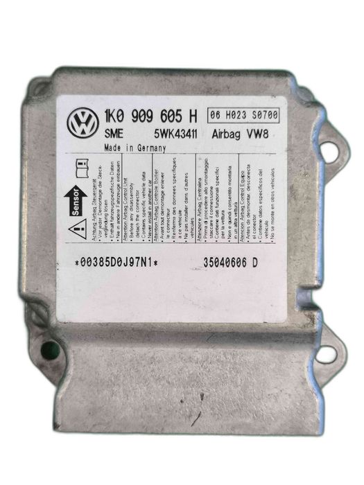 Centralina Airbag VW GOLF V 1K0909605H (OEM) | 5WK43411 (OEM)