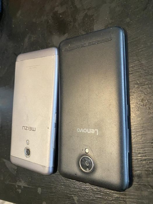 Телефоны одним лотом  lenovo meizu