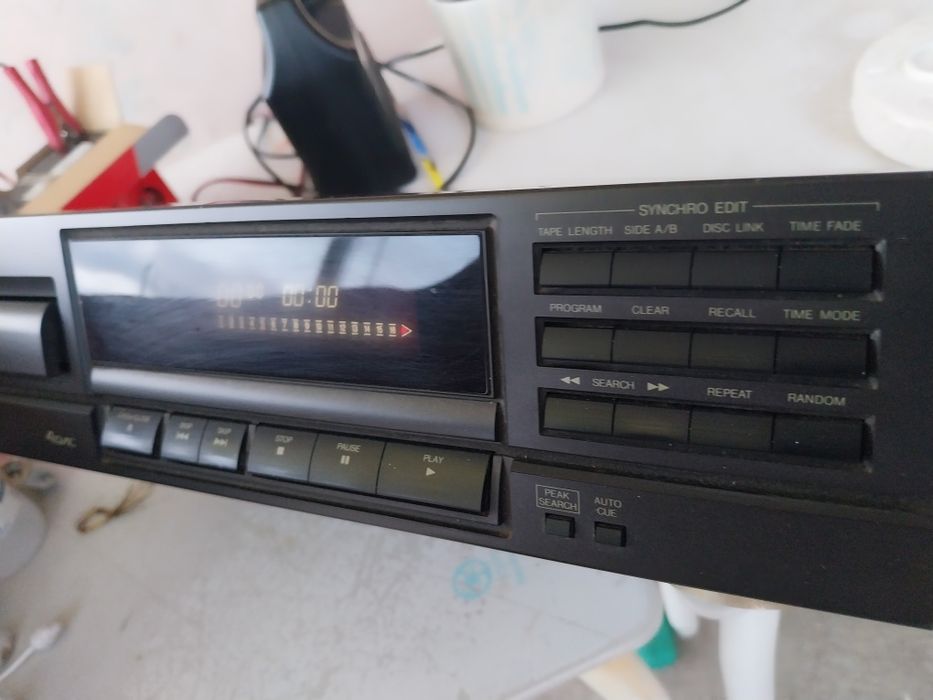 Leitor c d technics impecavel