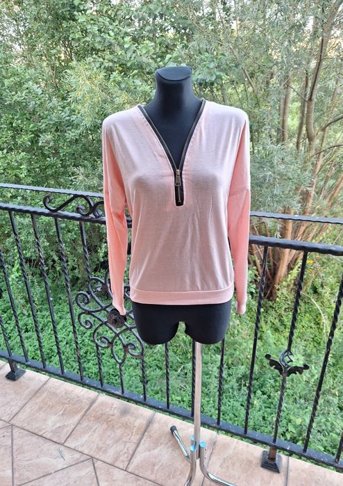 Bluza bluzka z długim rękawem krój oversize rozmiar S M L