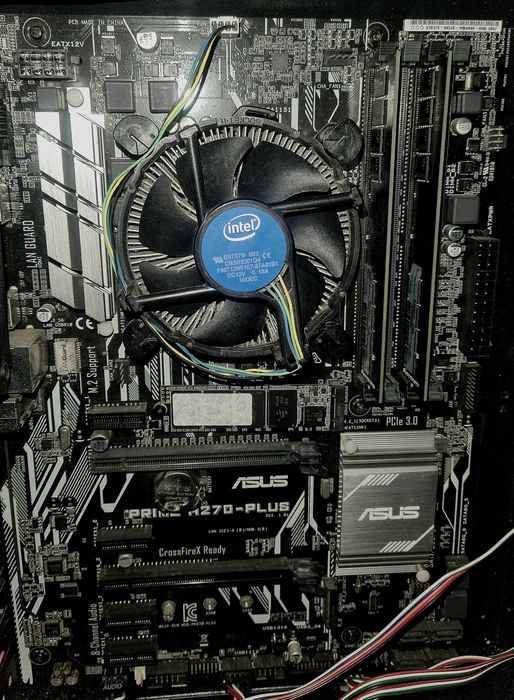 СРОЧНО КОМПЛЕКТ Asus prime  h270-plus, i5-6600k, exceleram 16gb ddr4 2400mhz 2x8