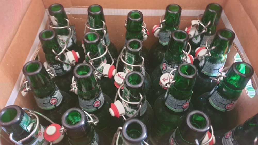 Butelki na soki  piwa cydry wielokrotnego użytku