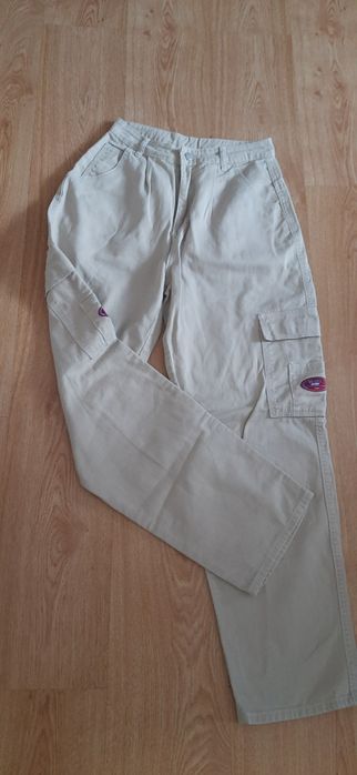 Spodnie cargo damskie rozm S