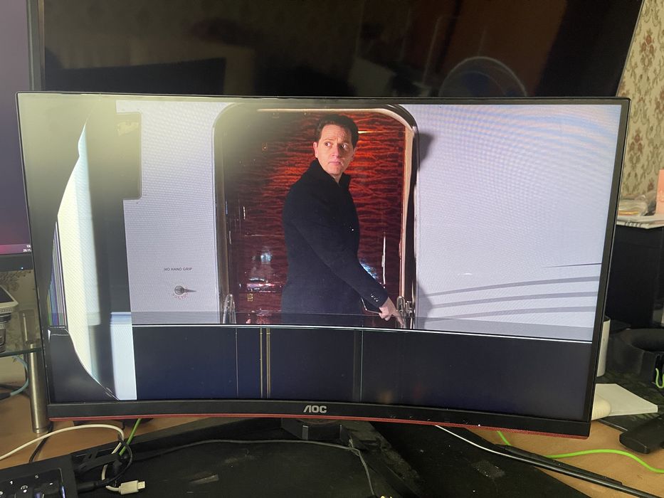 Монитор 23,6" AOC C24G1/01 БИТЫЙ ЭКРАН