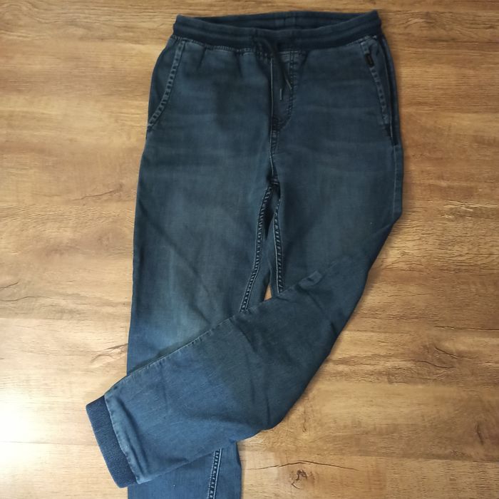 Spodnie joggersy jeansowe H&M rozm.158- 164