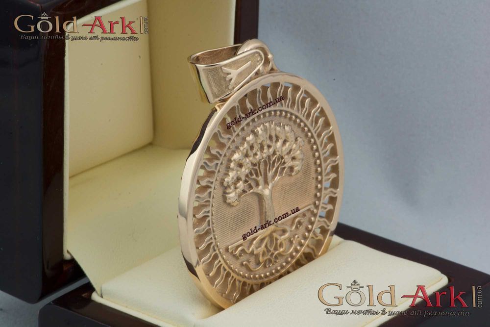 Золотой кулон 585