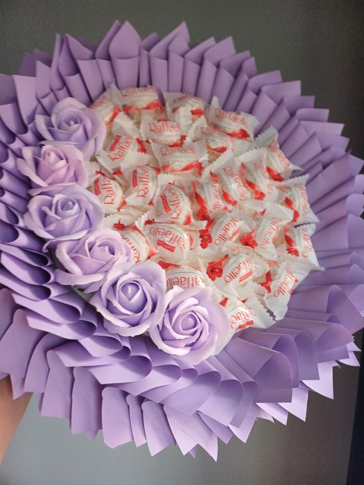 Bukiety ze słodyczy,urodziny,ślub