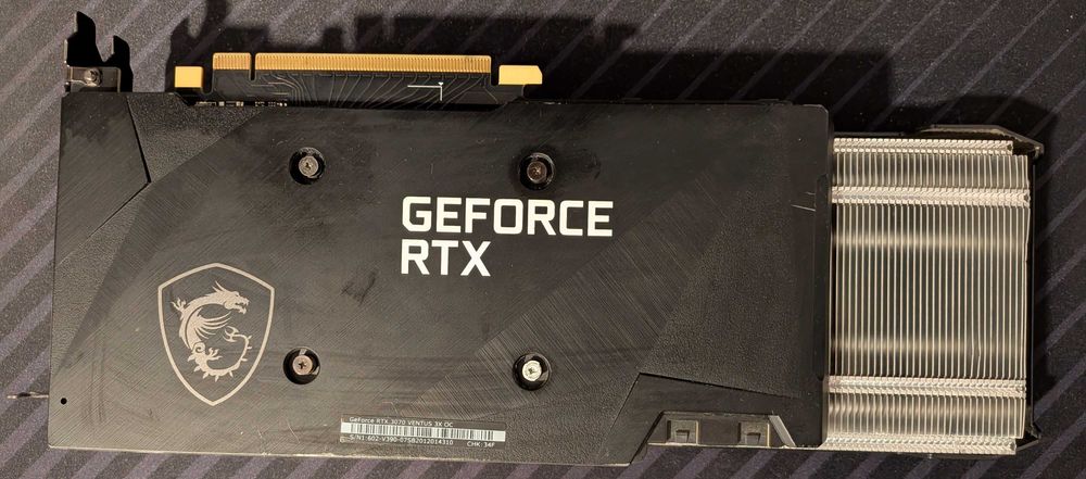 Placa Gráfica MSI RTX 3070 Ventus 3X