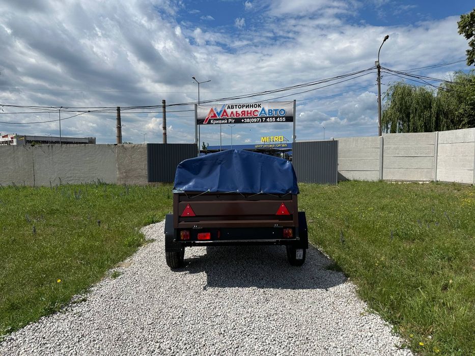 Причеп Дніпро НОВИЙ 2,0х1,3х0,4  (ВНЕСОК від 10%) Альянс Авто Кривий Ріг