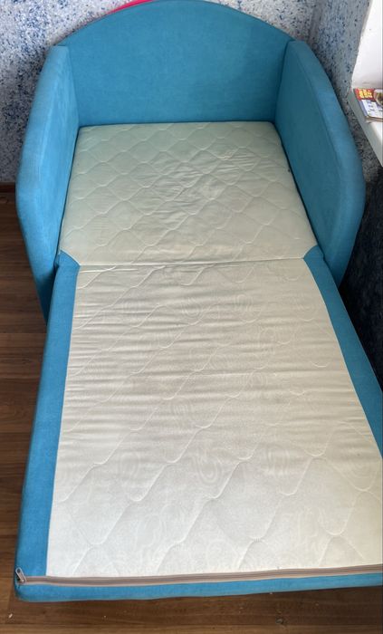 Дитяче ліжко  розкладне з нішою