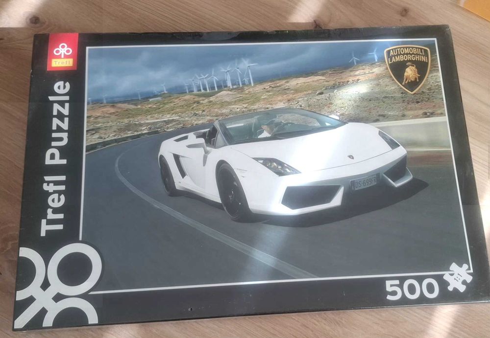 Trefl puzzle 500 Lamborghini NOWE