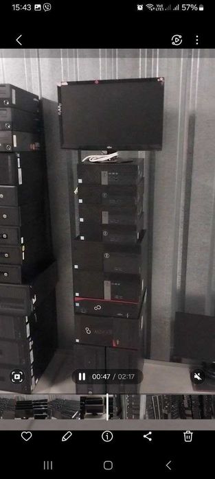 Офісна техніка ПК комп'ютер системний блок Dell Fujitsu HP Lenovo 775 1155 1150 1151 РОЗПРОДАЖ ГУРТ ОПТ