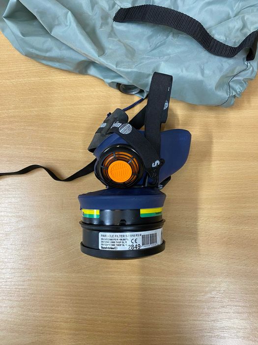 Zestaw ochronny Sundstrom półmaska Sundstrom SR 100 + SR 221 + SR 510