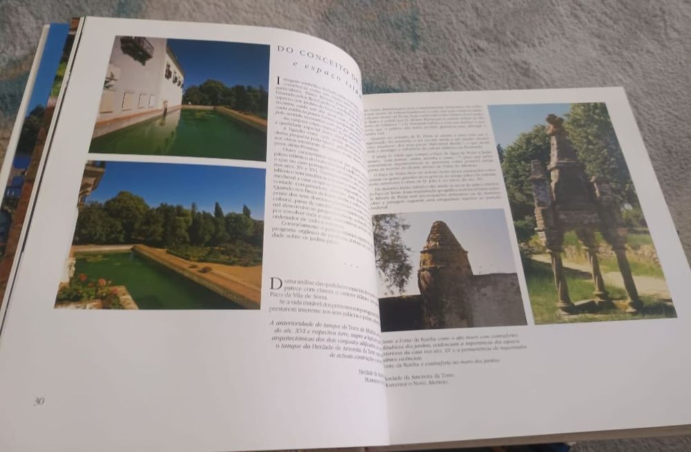 Livro Jardins de Portugal