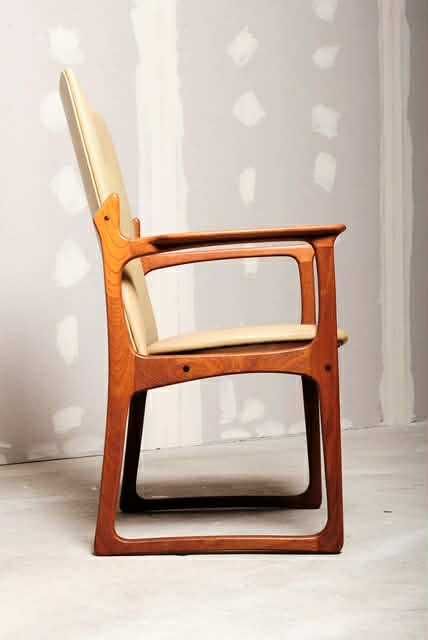 Fotele/krzesła duńskie tekowe proj. Vamdrup Stolefabrik z lat 70-tych