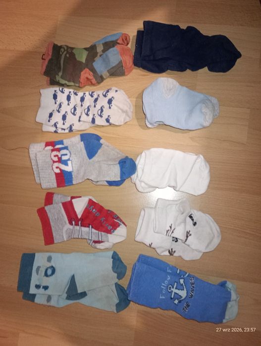 Zestaw skarpetek dla chłopca 19-25