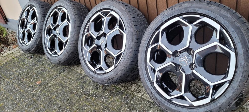 17" Citroen C3 oryginal 4x108  7j et42  + Jak NOWE  205/50/17  Good&Year efficient  Gr/p   8mm  2023rok  Ds3 DS4  C4