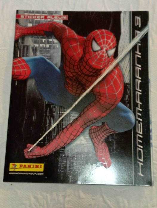 caderneta panini homem-aranha 3 completa
