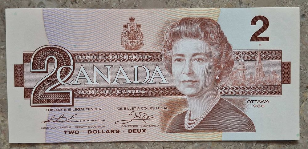 Canadá - 2 dollars 1986 - UNC