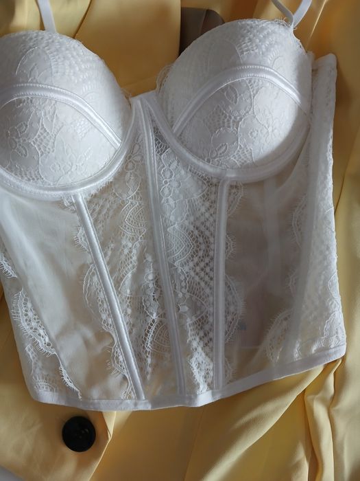 Biały top gorset Hollywood Dream uni