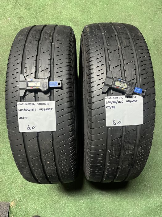 2x 205/65/16 C CONTINENTAL VANCO 2 opona letnia