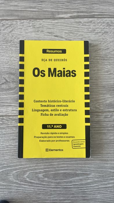 Livro de resumos Os Maias